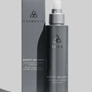 COSMEDIX Benefit Balance Antioxidant Infused Toning Mist NIB 5 Fl Oz